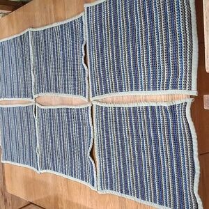 Washable placemats set of 6 in varied colors